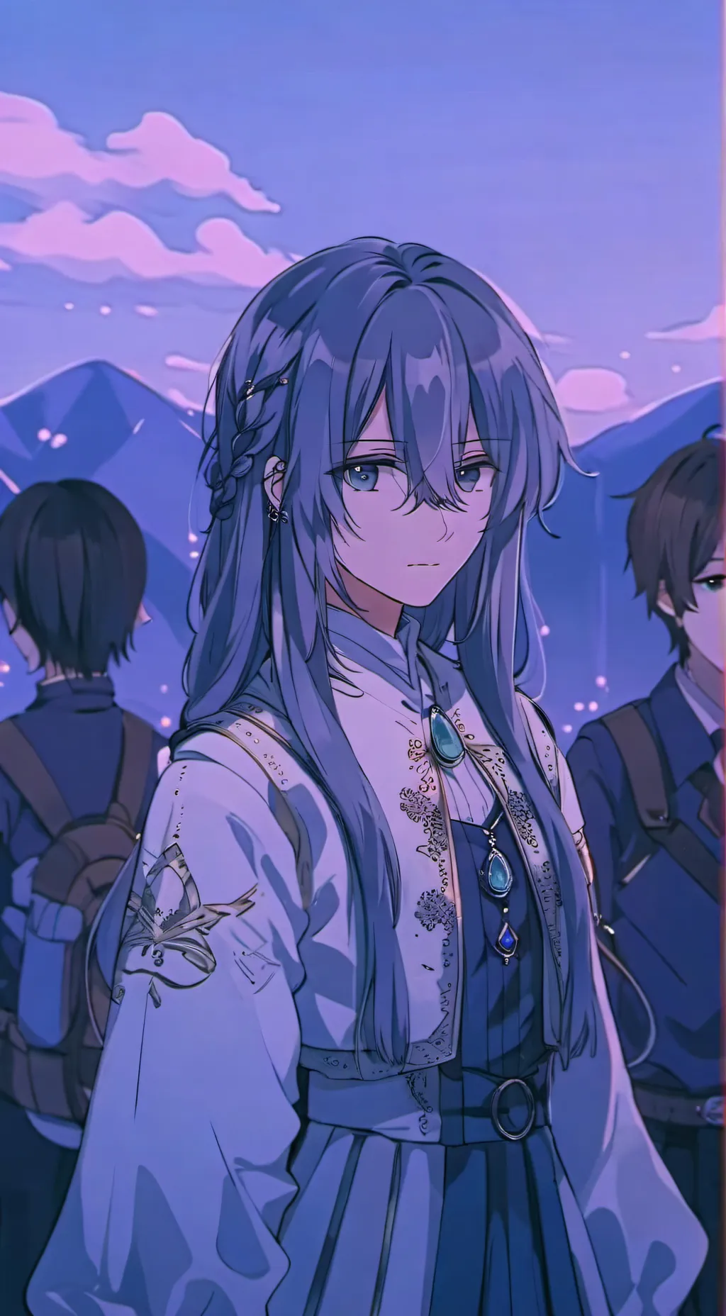 ai character: Ariane  background