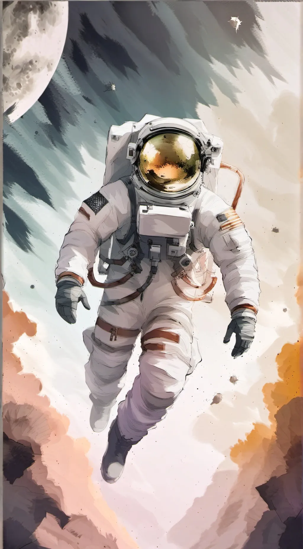 ai character: Among us demons background