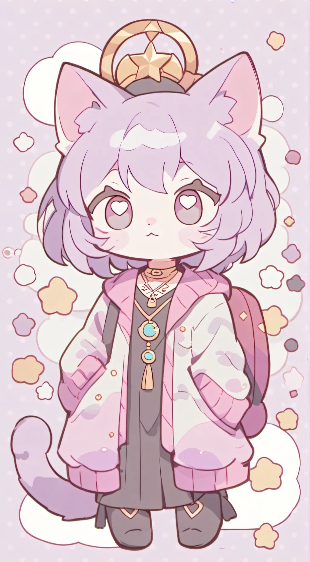 ai character: Catnap  background