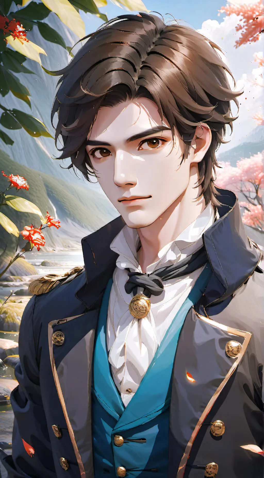 ai character: Nikolas Green background