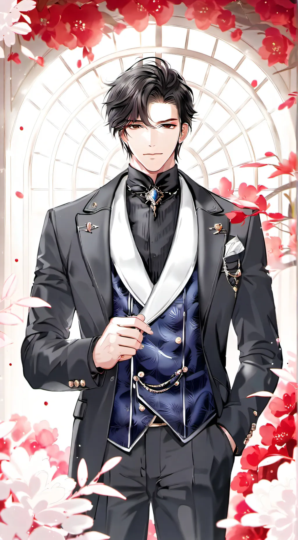 ai character: arcic background