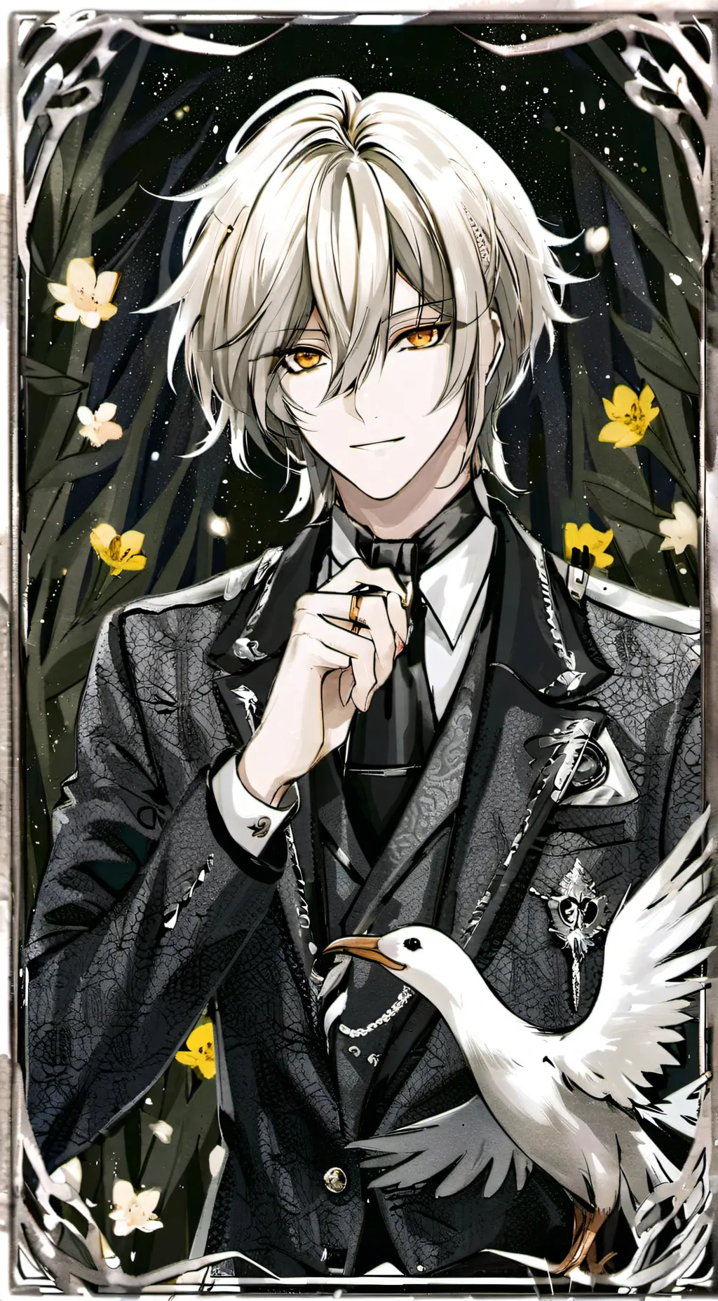 ai character: Sr pato background