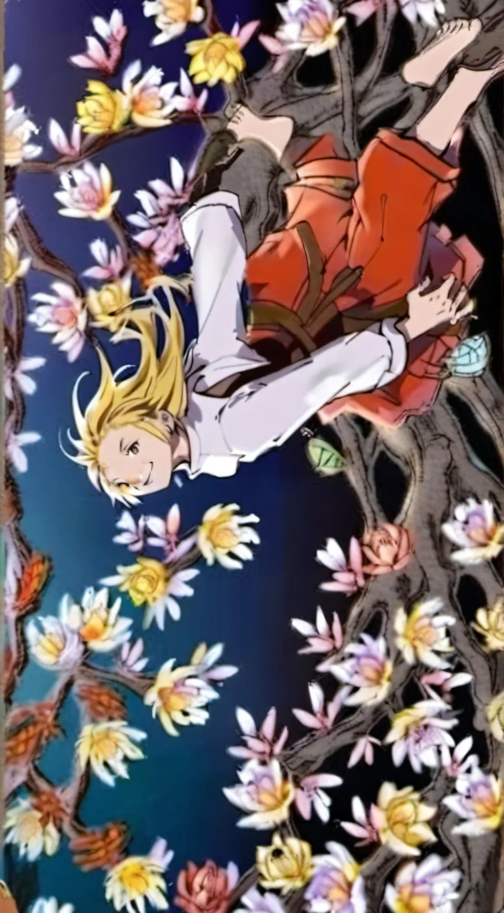 ai character: Mha fight background