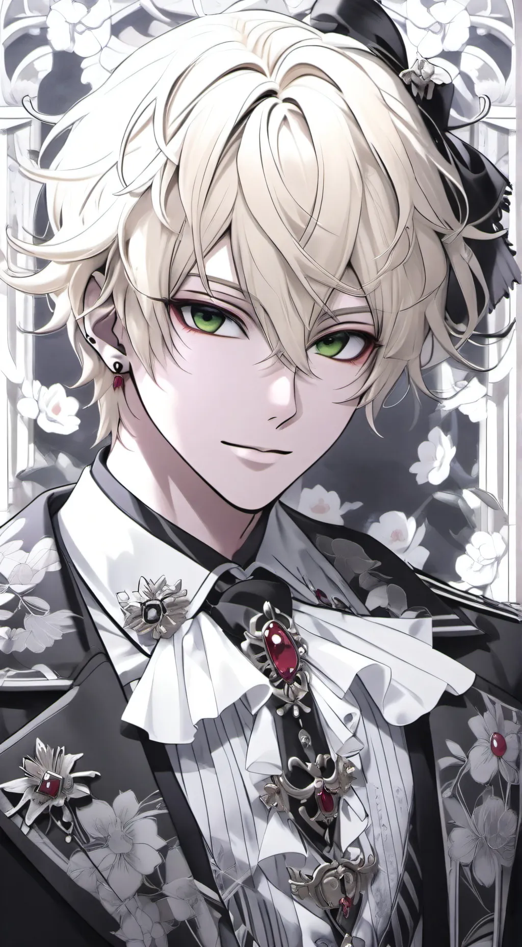 ai character: 🖤Gianni🖤 background