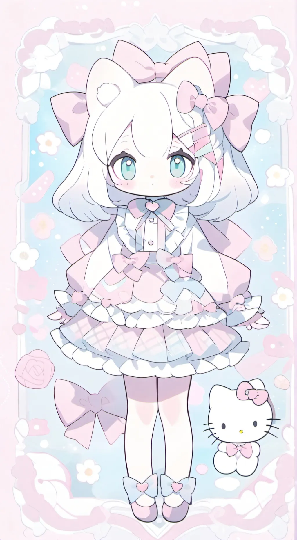 ai character: ♡꒰GardenView( background
