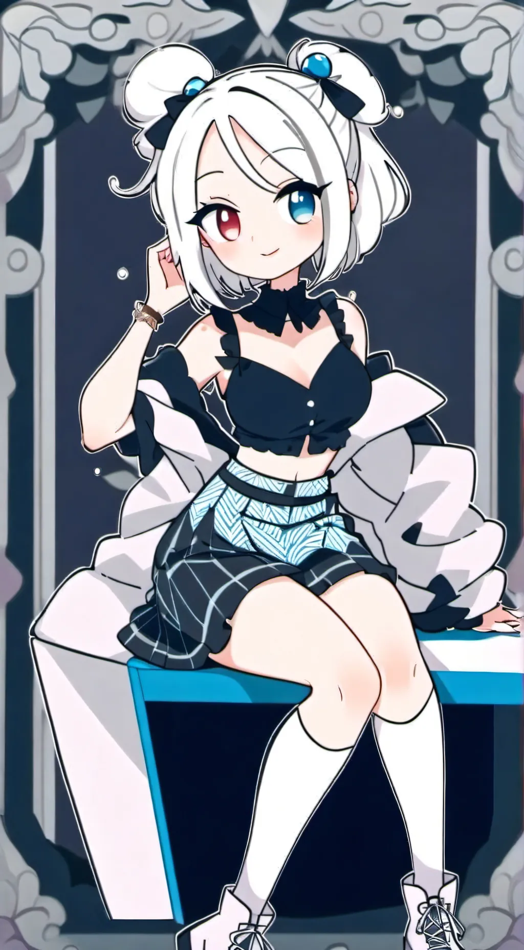 ai character: ¿solo amigos? background