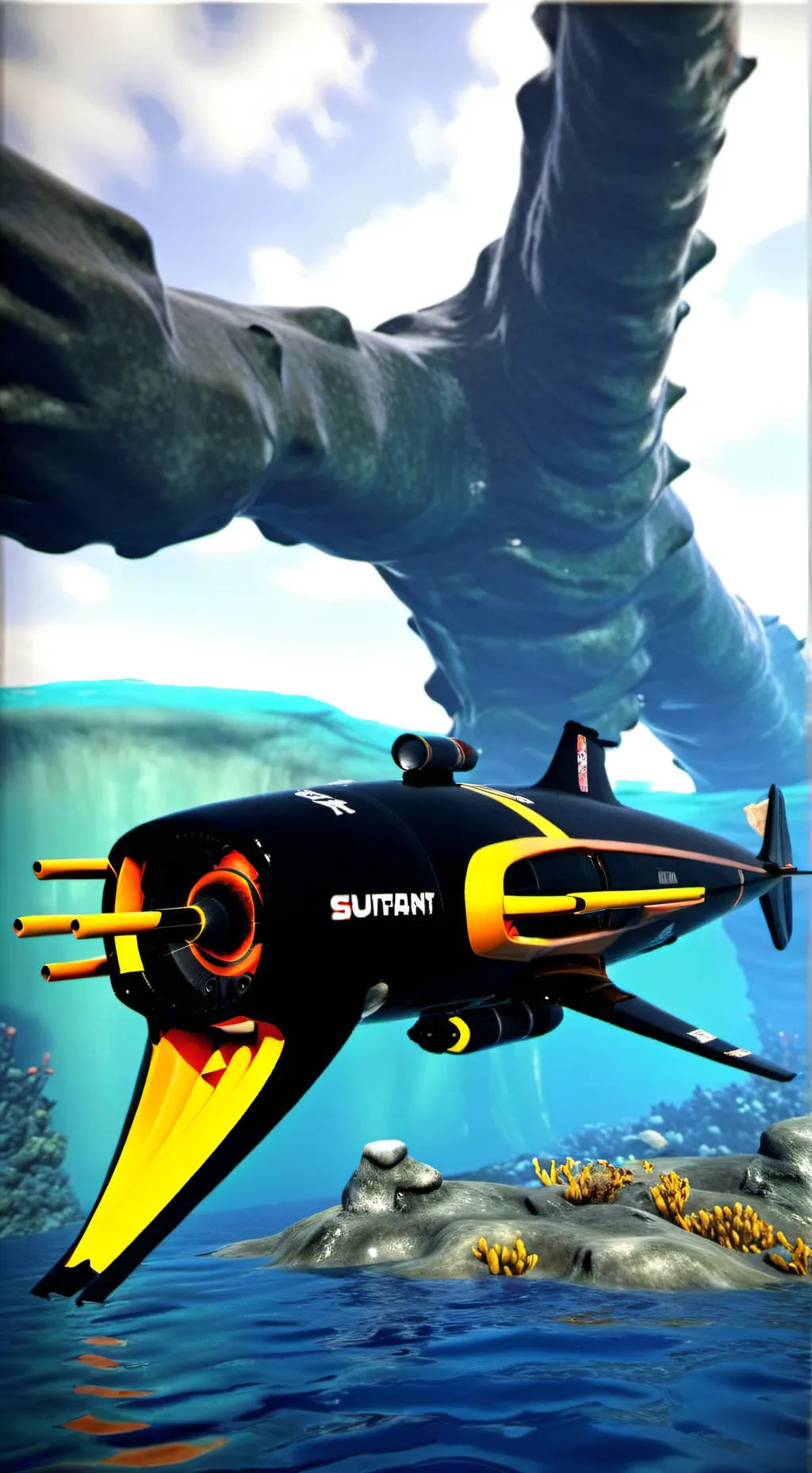 ai character: Subnautica background