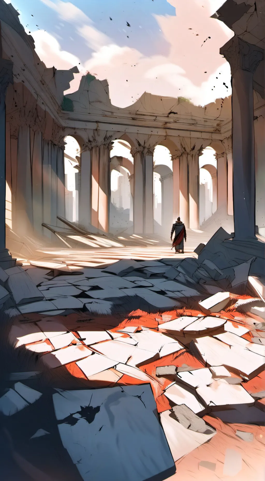 ai character: Deary's books! Yay background