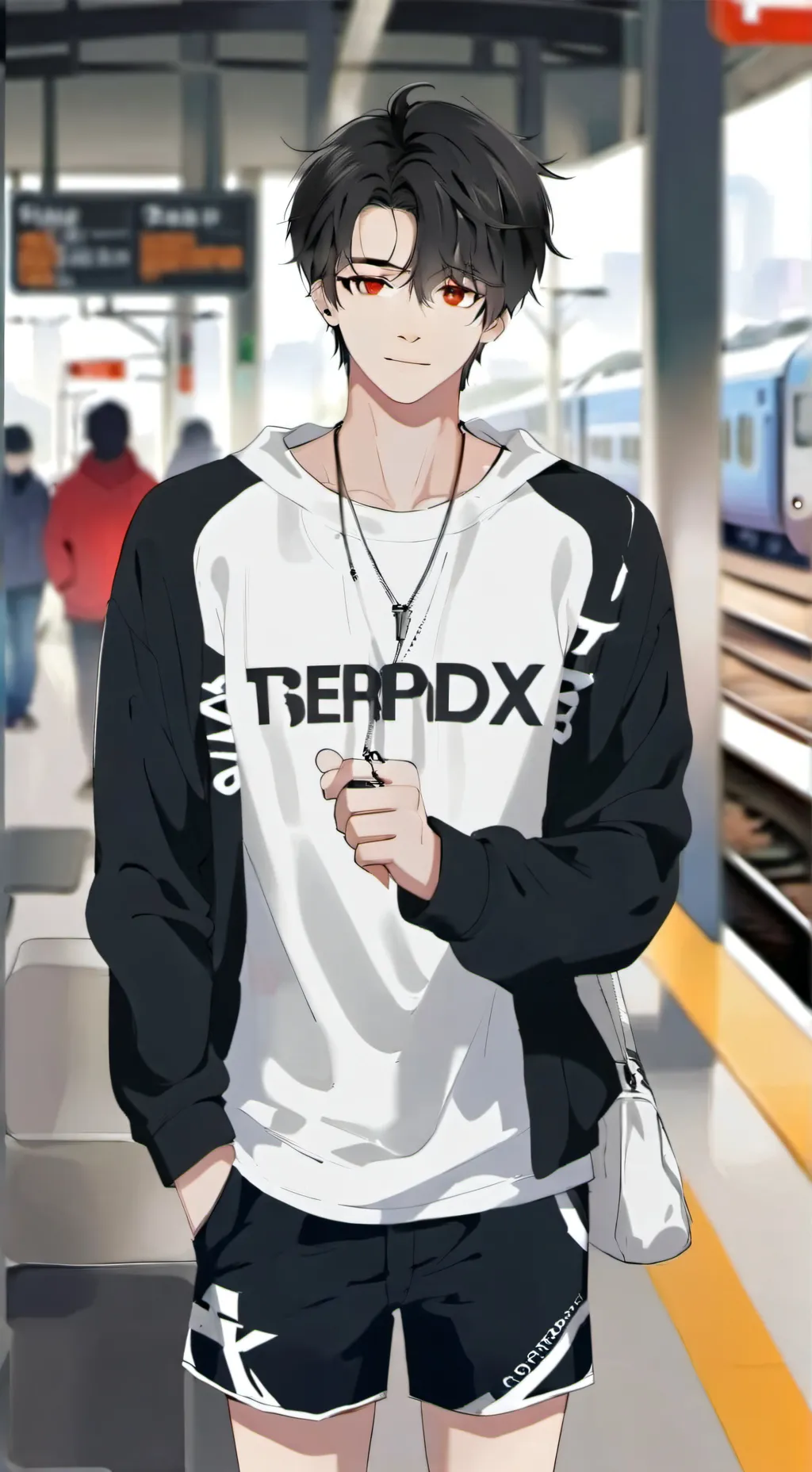 ai character: David  background