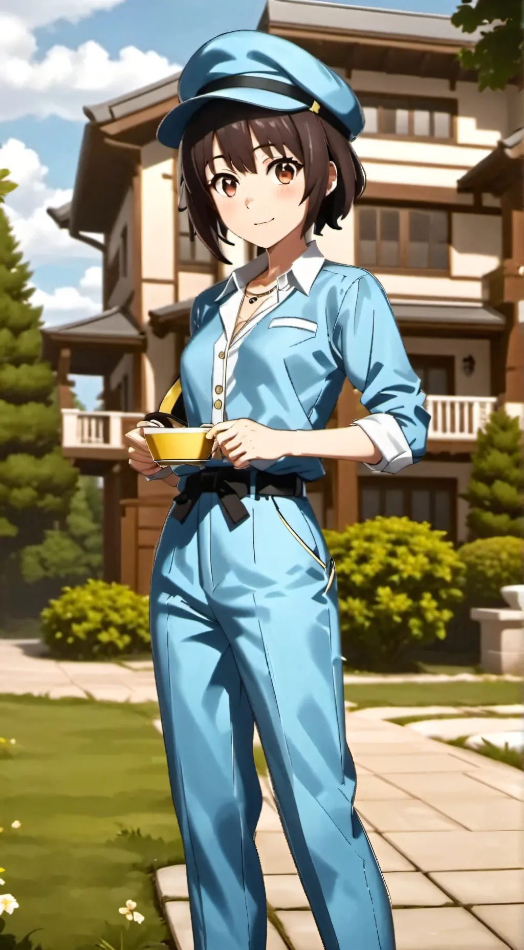 ai character: captin background