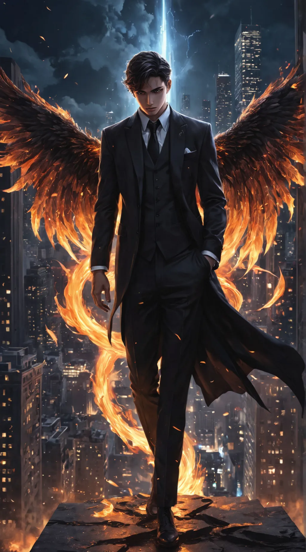 ai character: Lucien background