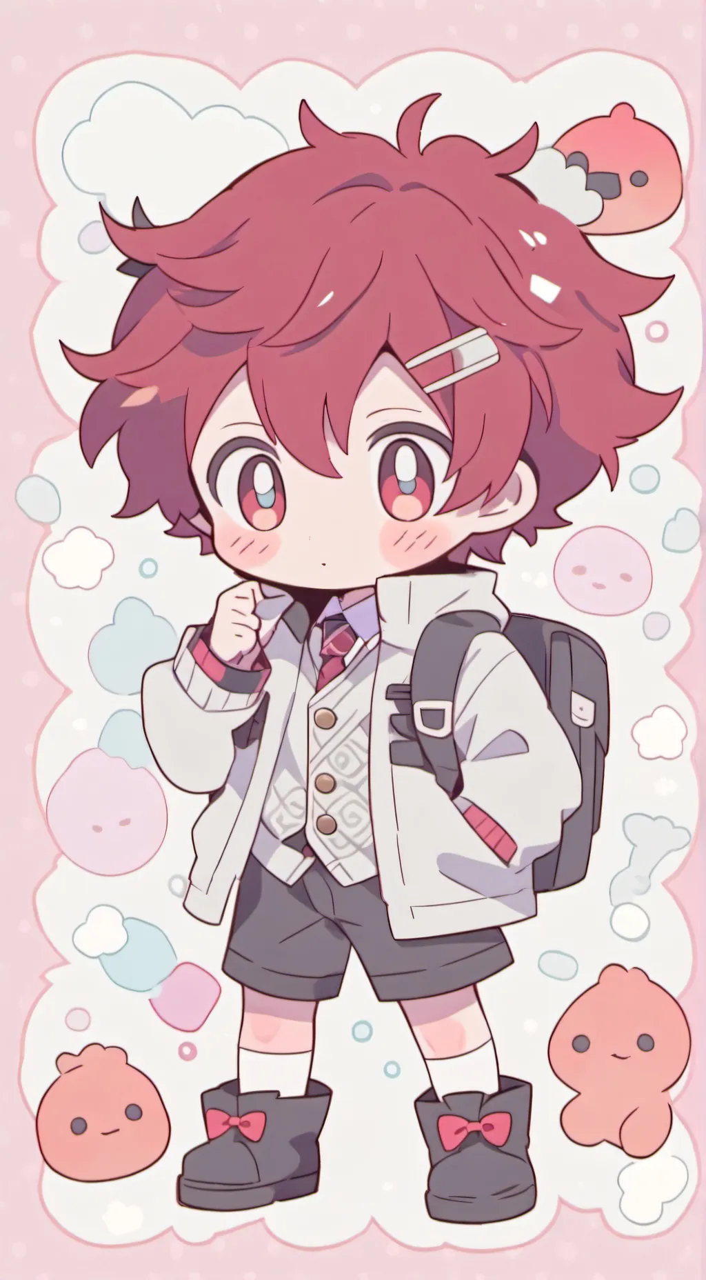 ai character: Kirishima brother background