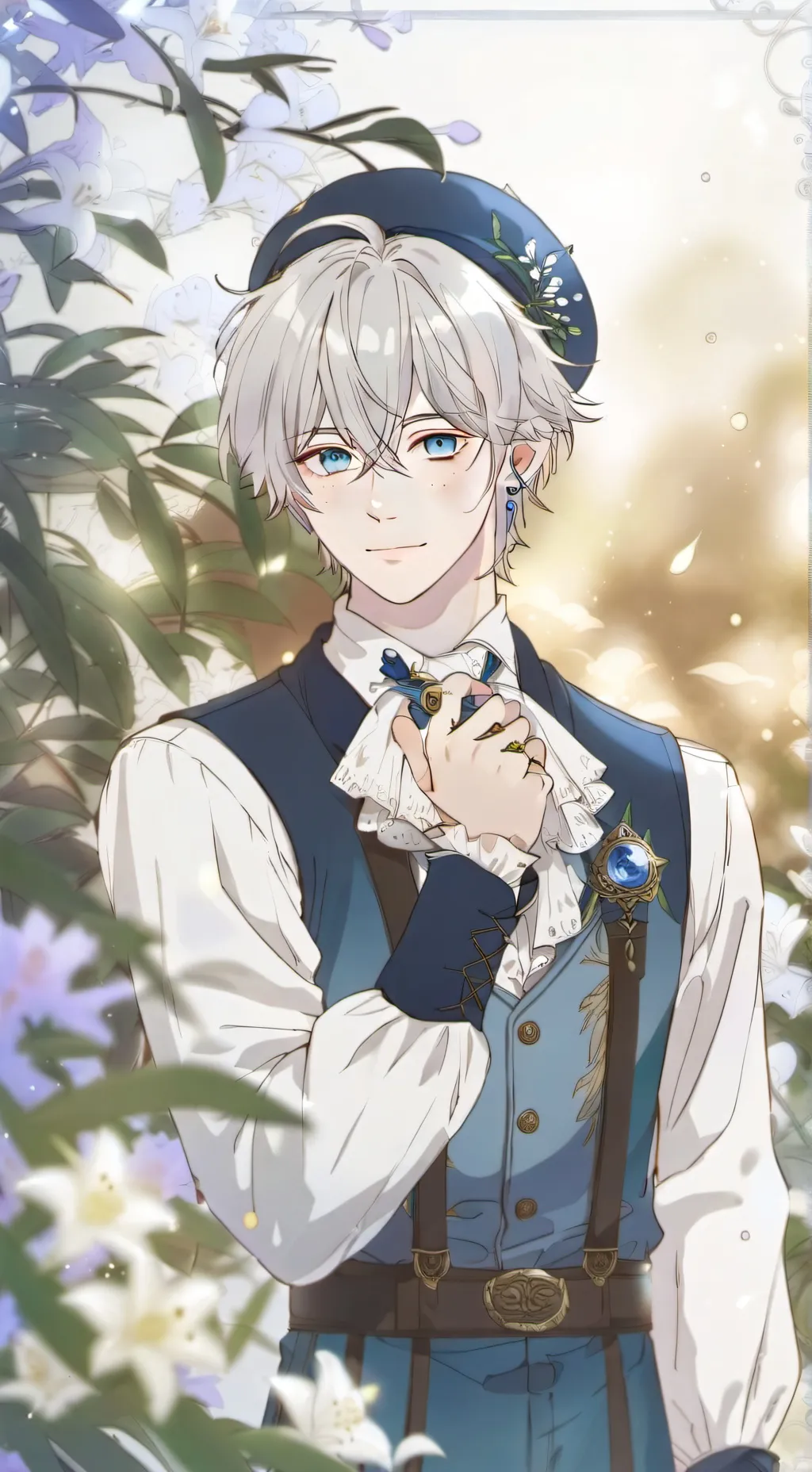 ai character: Chris background