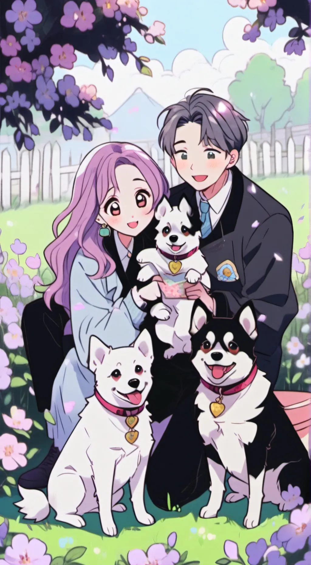 ai character: your the favorite  background