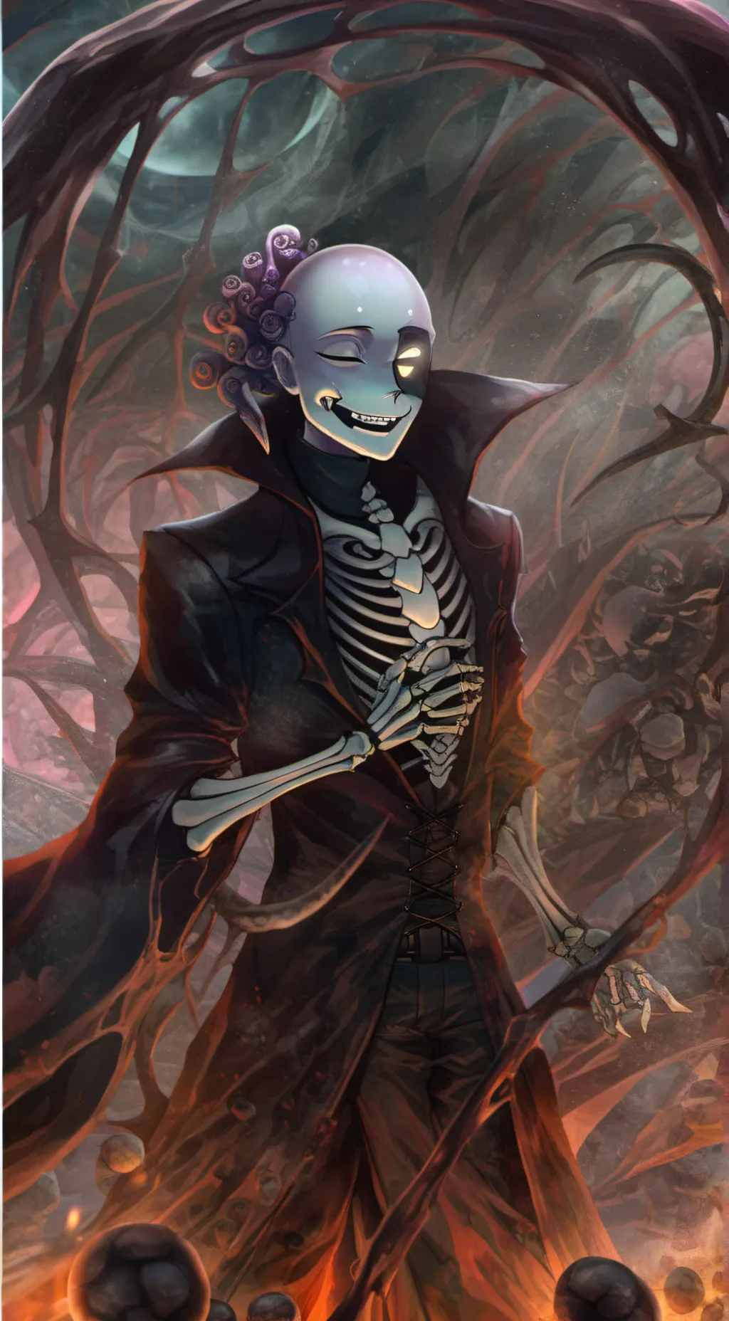 ai character: InfectionTale... background