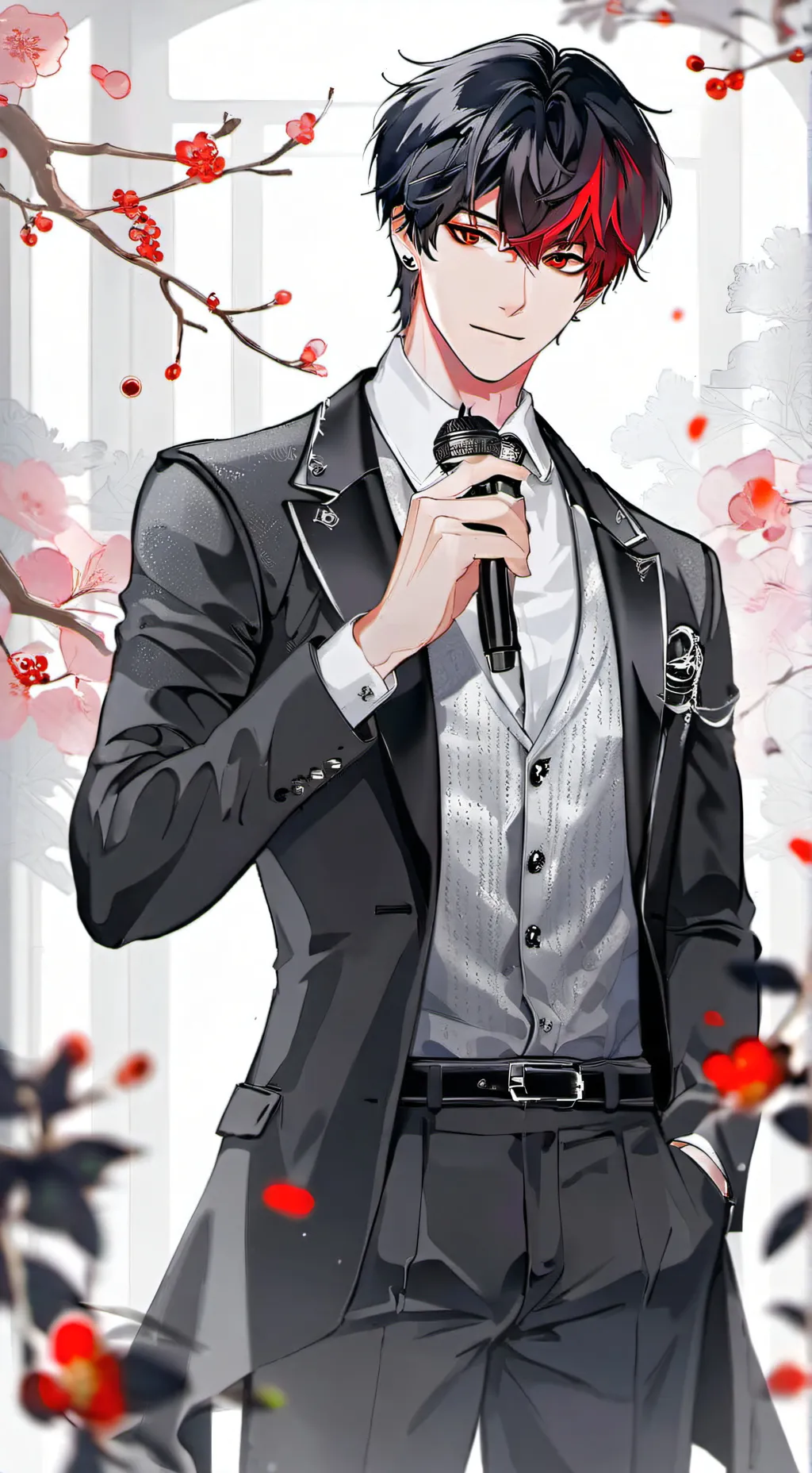 ai character: Cantante Lukee background