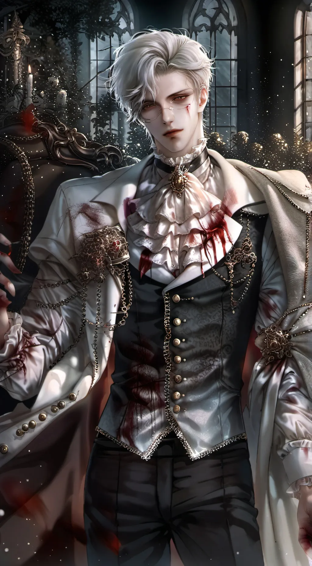 ai character: Silas  background