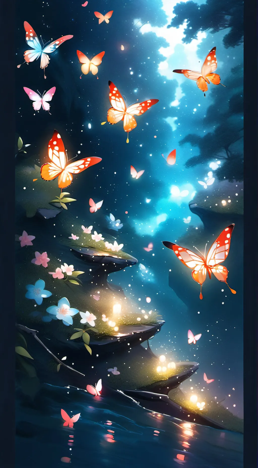 ai character: kny background