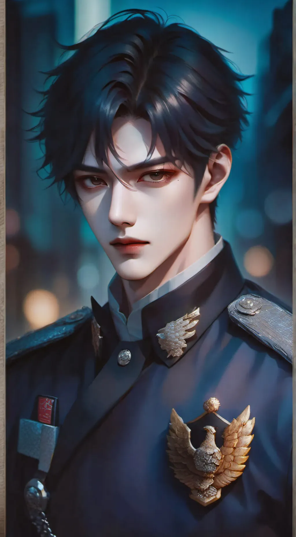 ai character: Seok Jin Lee background