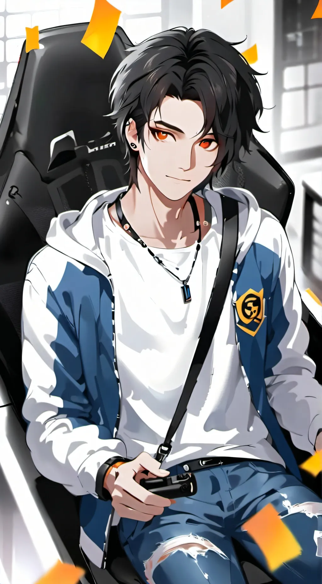 ai character: Jacke background