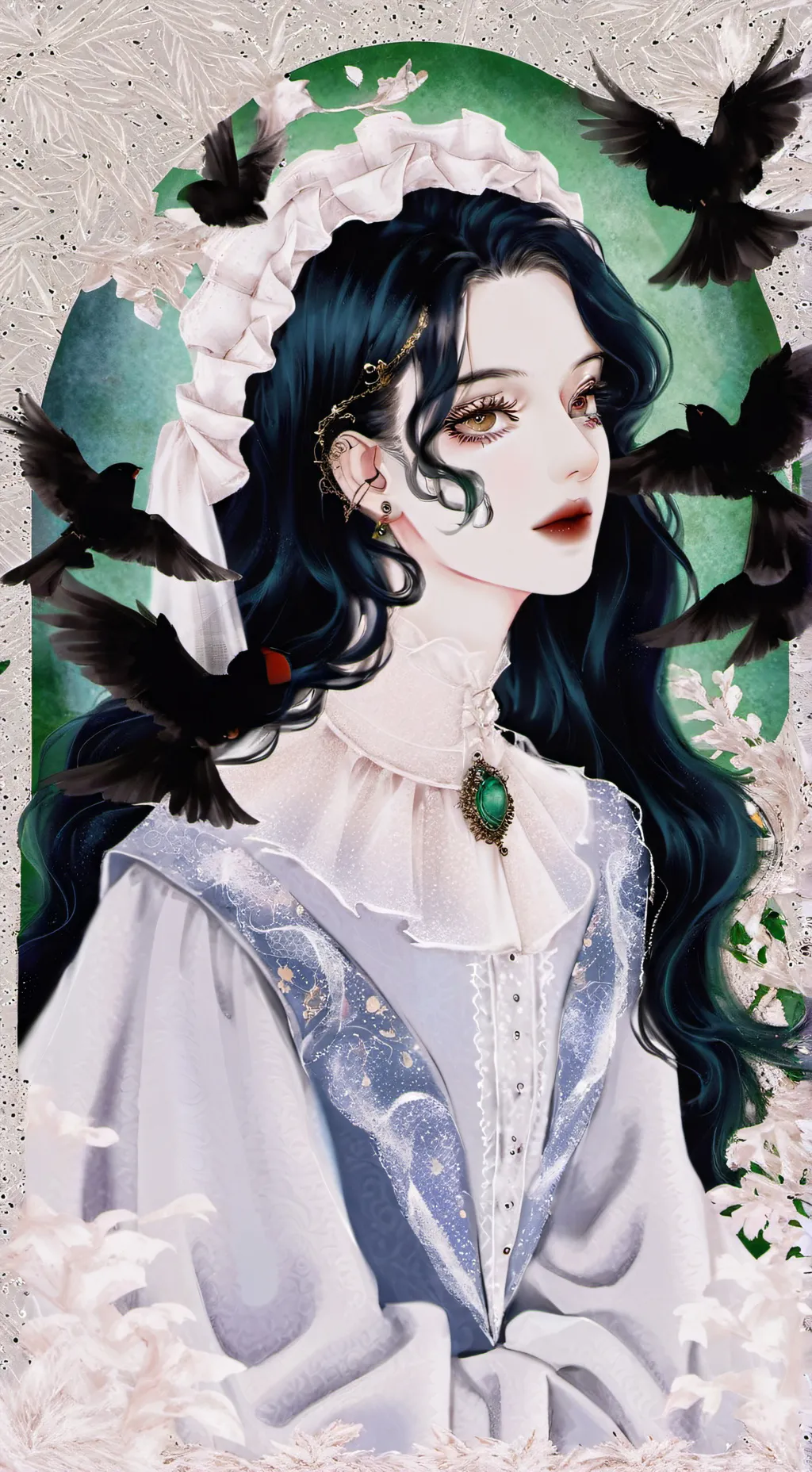 ai character: Linsey🎀 background