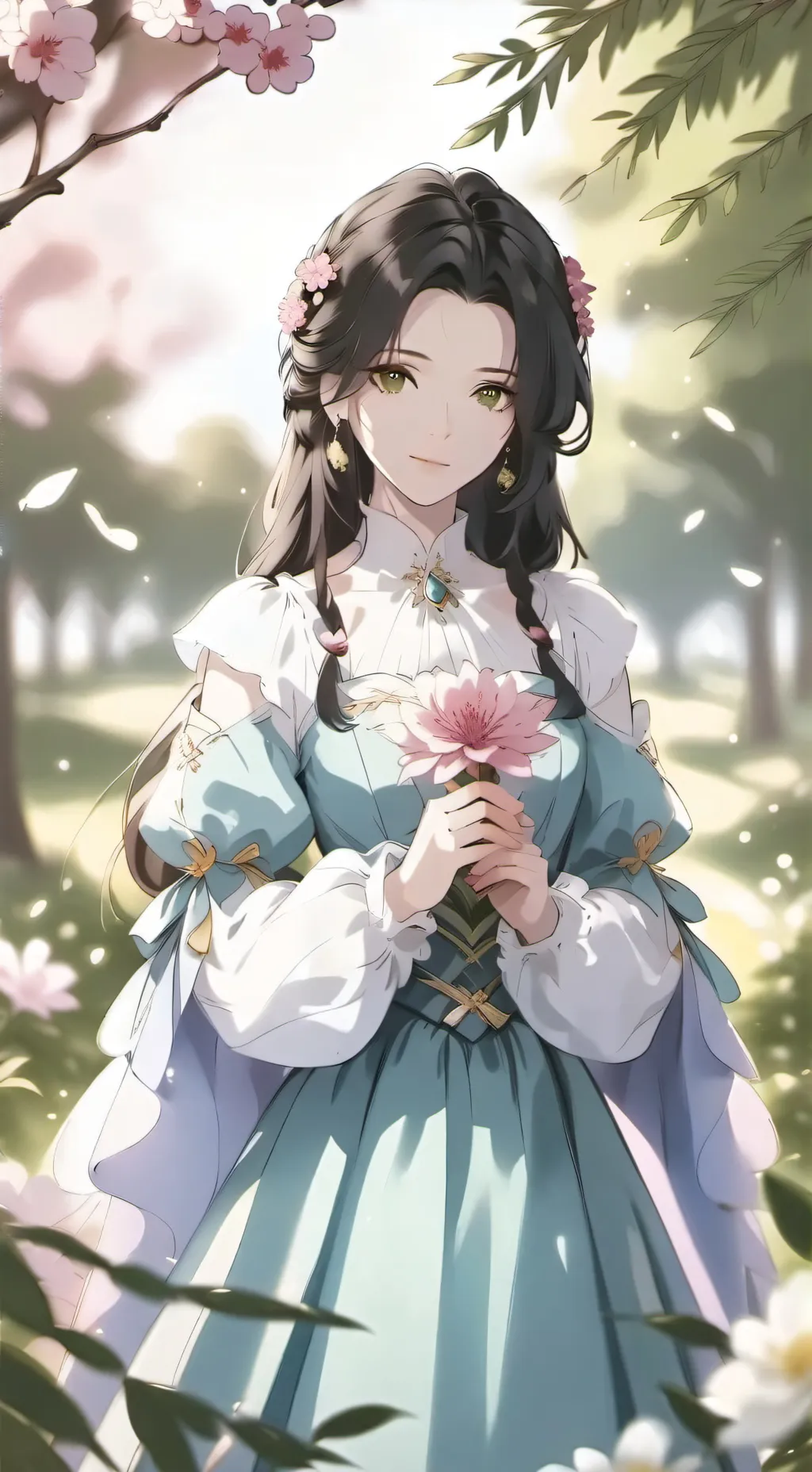 ai character: Aurore  background