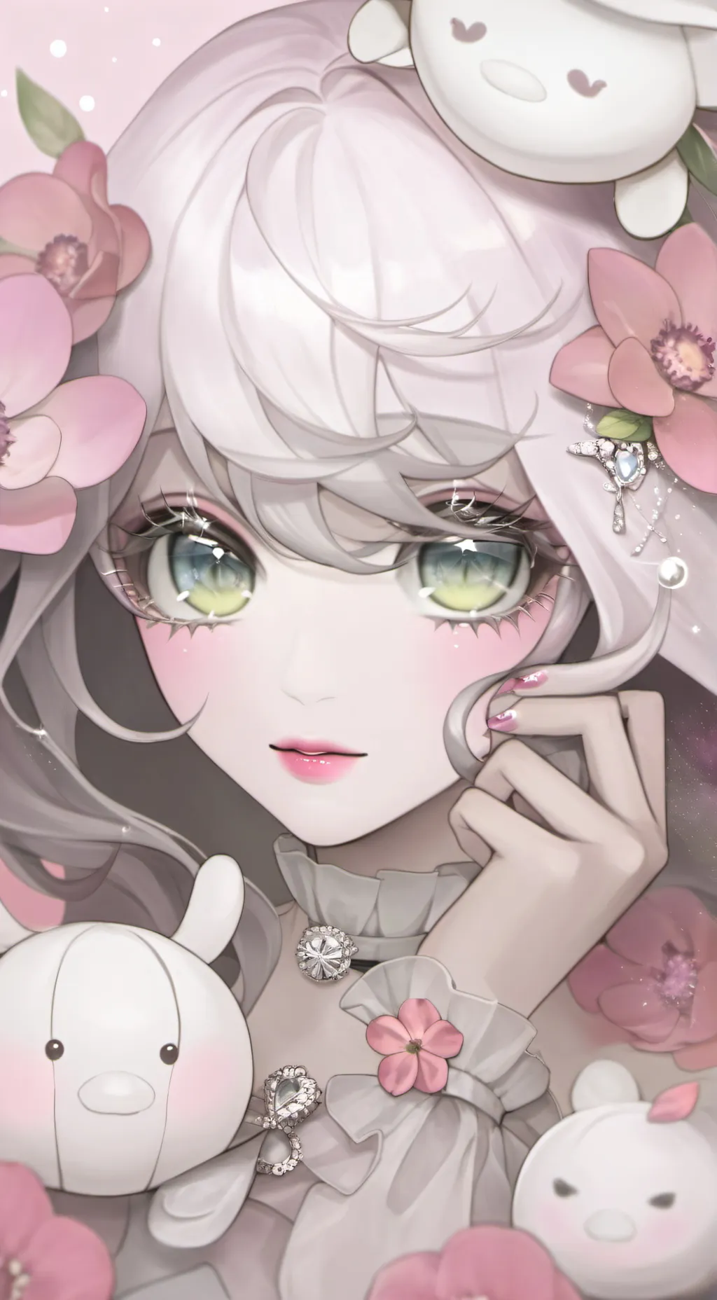 ai character: Lily background