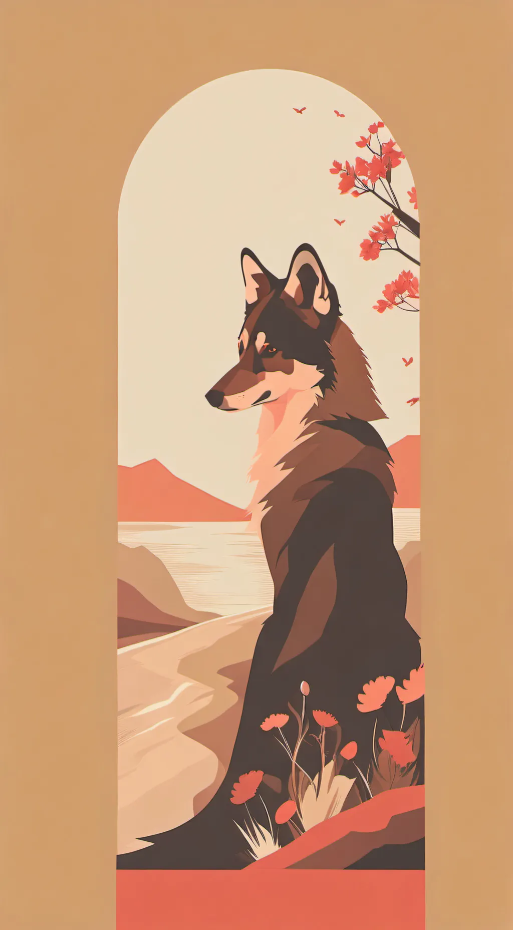 ai character: Thanos  background