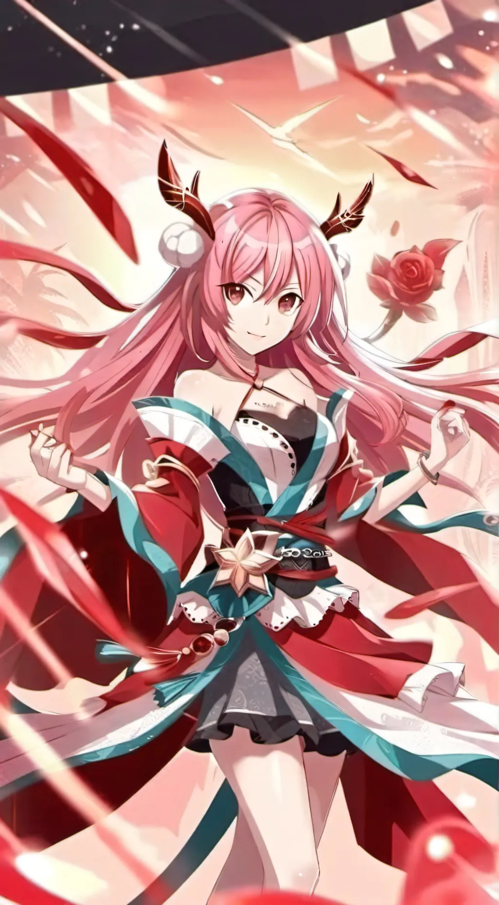 ai character: Kotori Izuka background