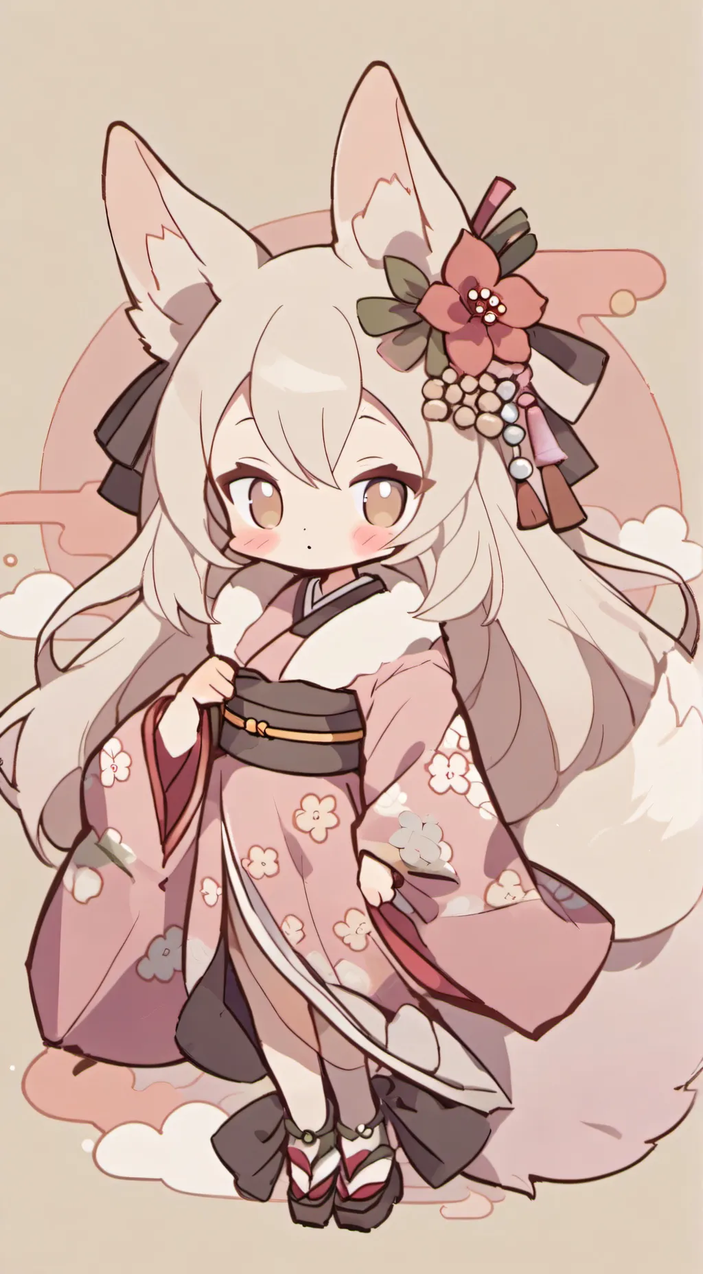 ai character: Kagami background