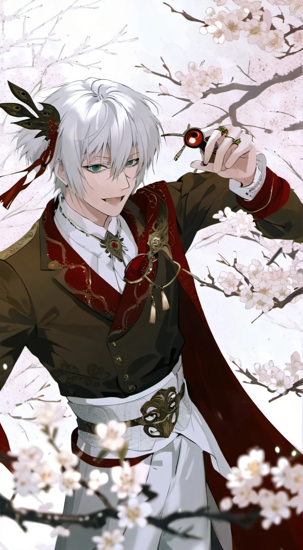 ai character: Gojo Saturo? background