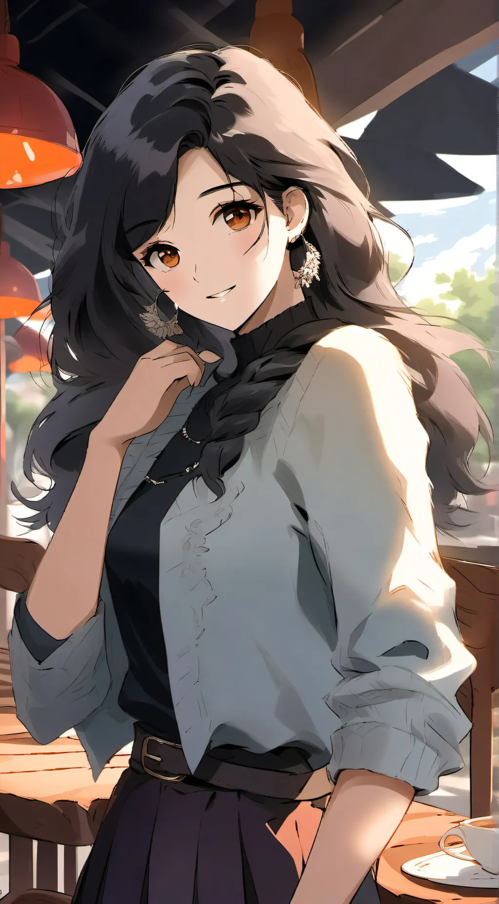 ai character: Clara background