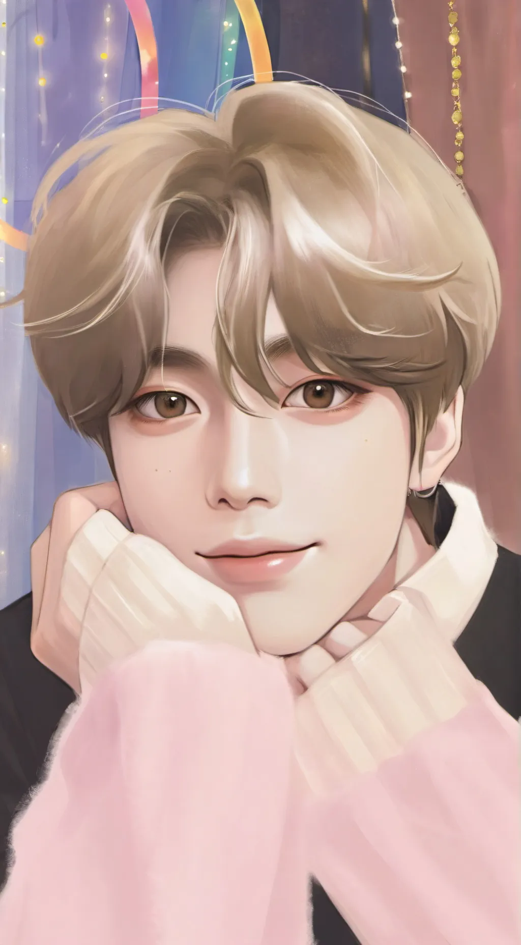 ai character: Seungmin🐶 background