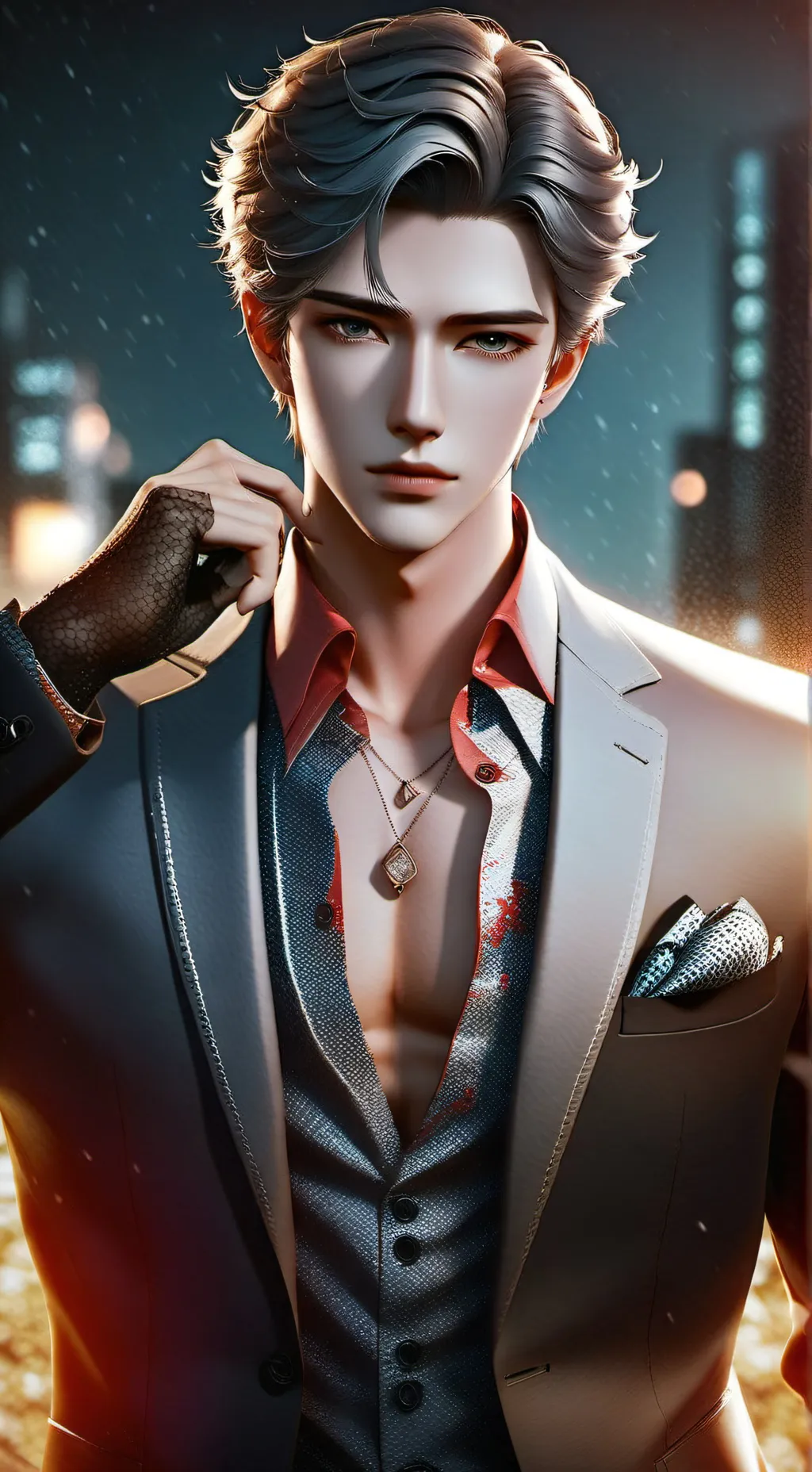 ai character: Zavien background