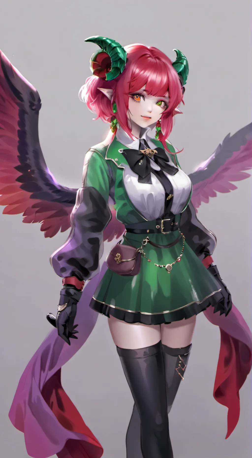 ai character: dragonia background