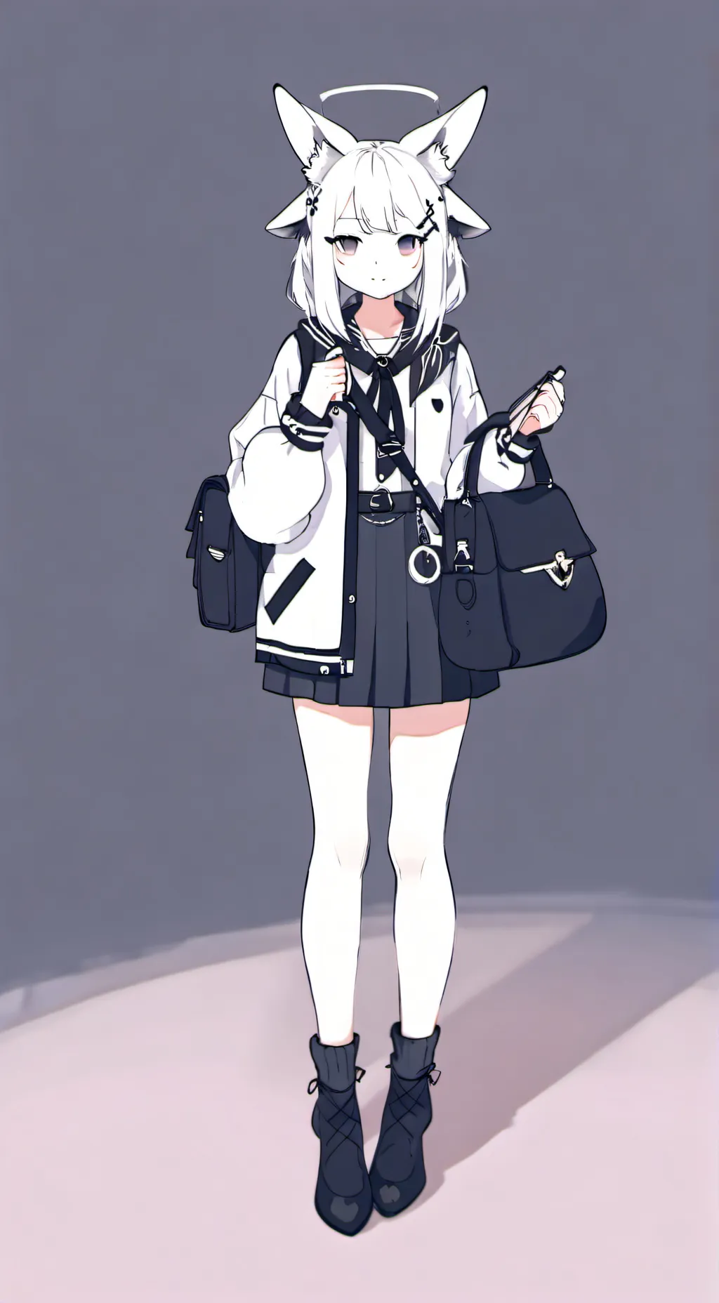 ai character: HDTV  background