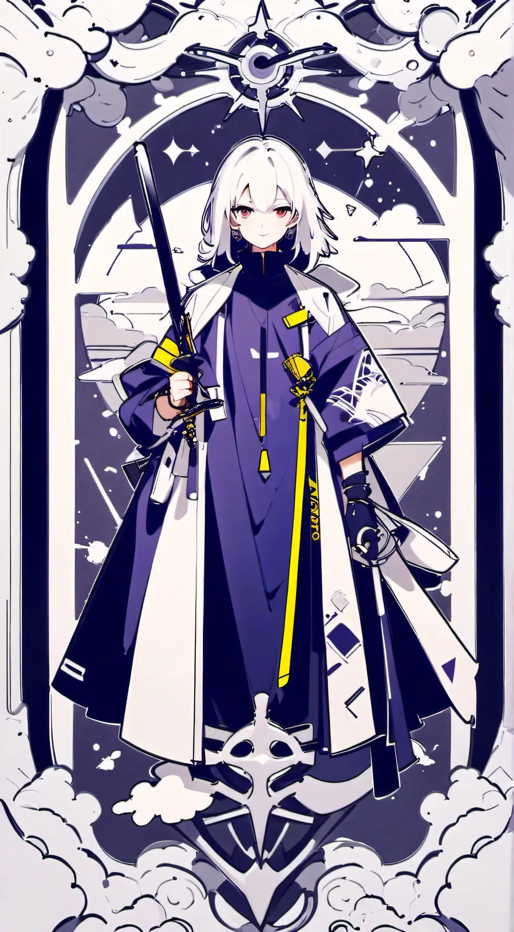 ai character: los campos de bata background