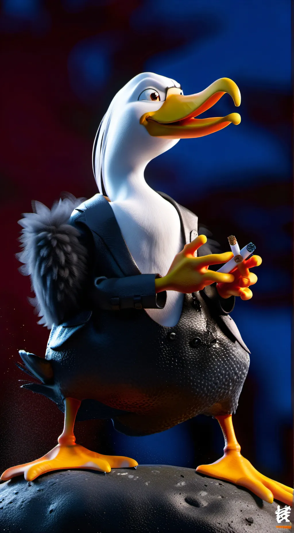 ai character: o criador/lander background