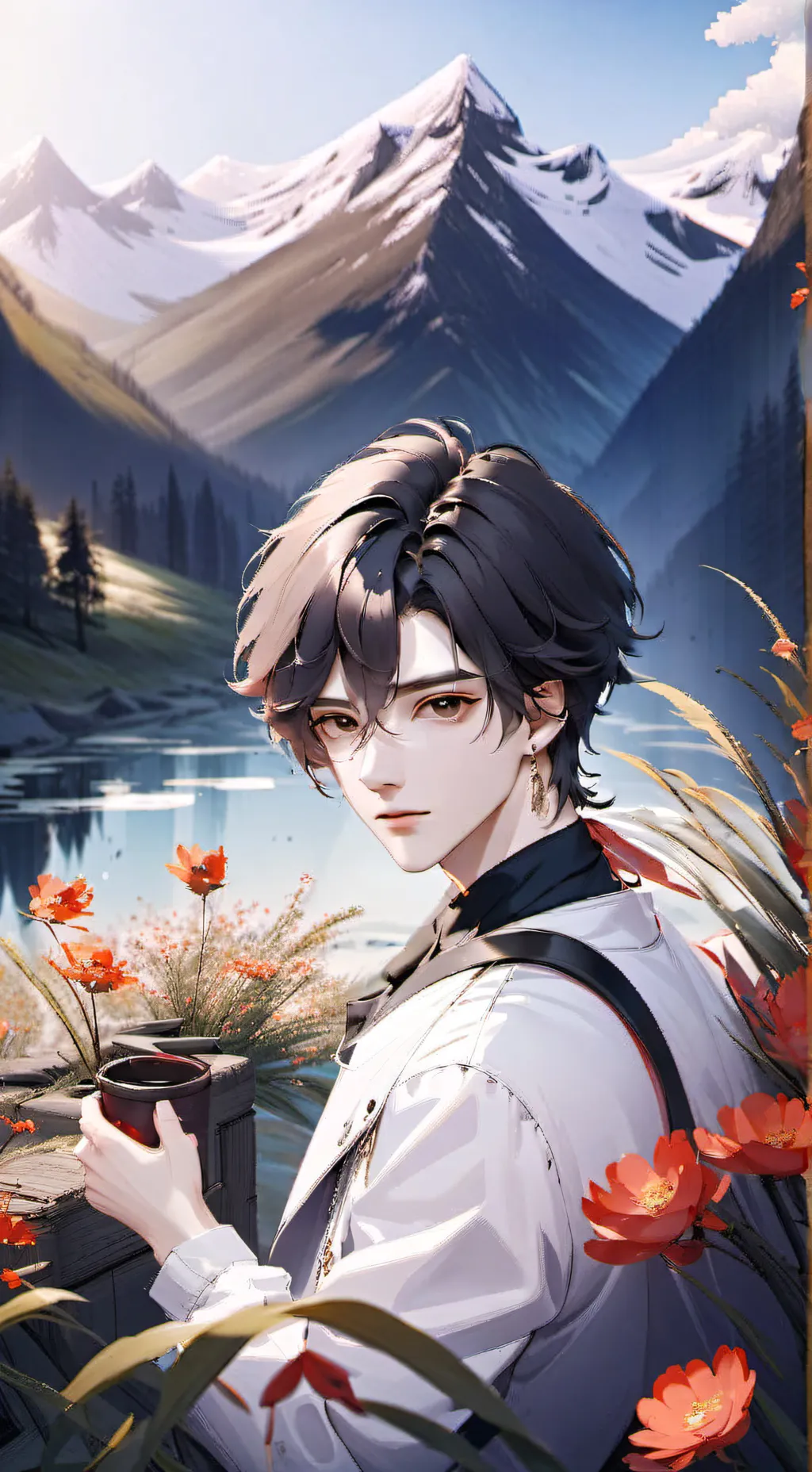 ai character: драконы  background