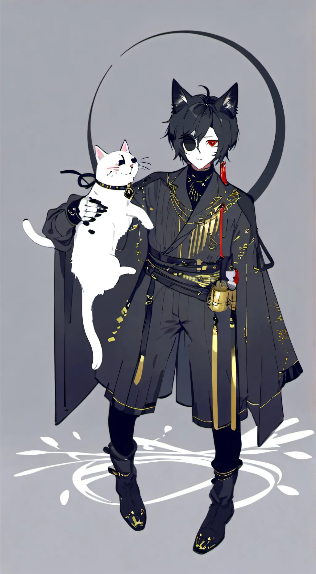 ai character: 😈Benjamin😈 background