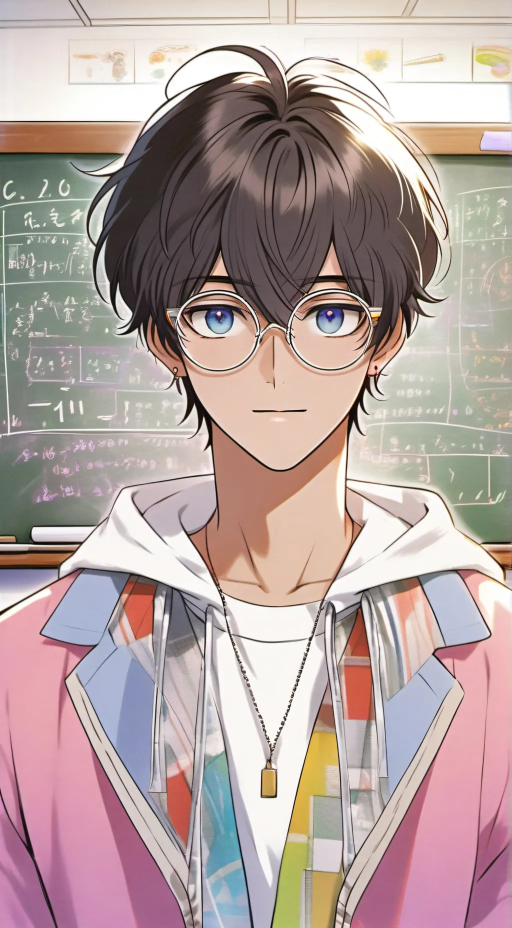 ai character: Dr. MemeTastic background