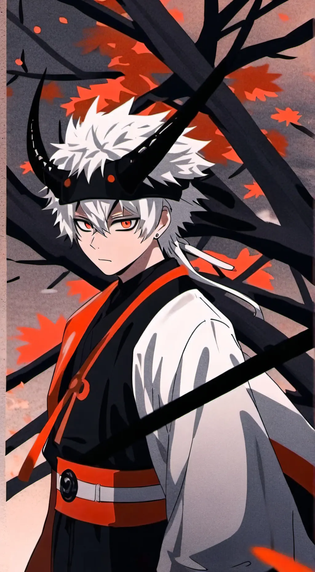 ai character: Bakugo mari  background