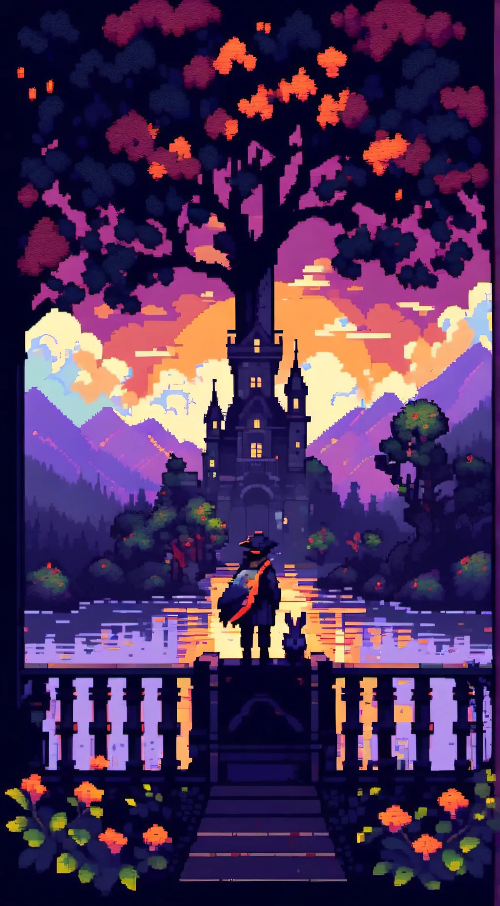 ai character: MHA x DSMP school✨ background