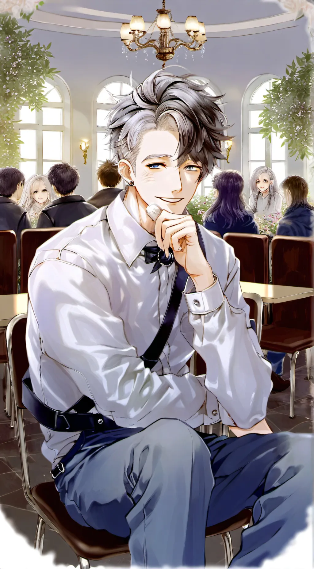 ai character: Fredrick Henry background