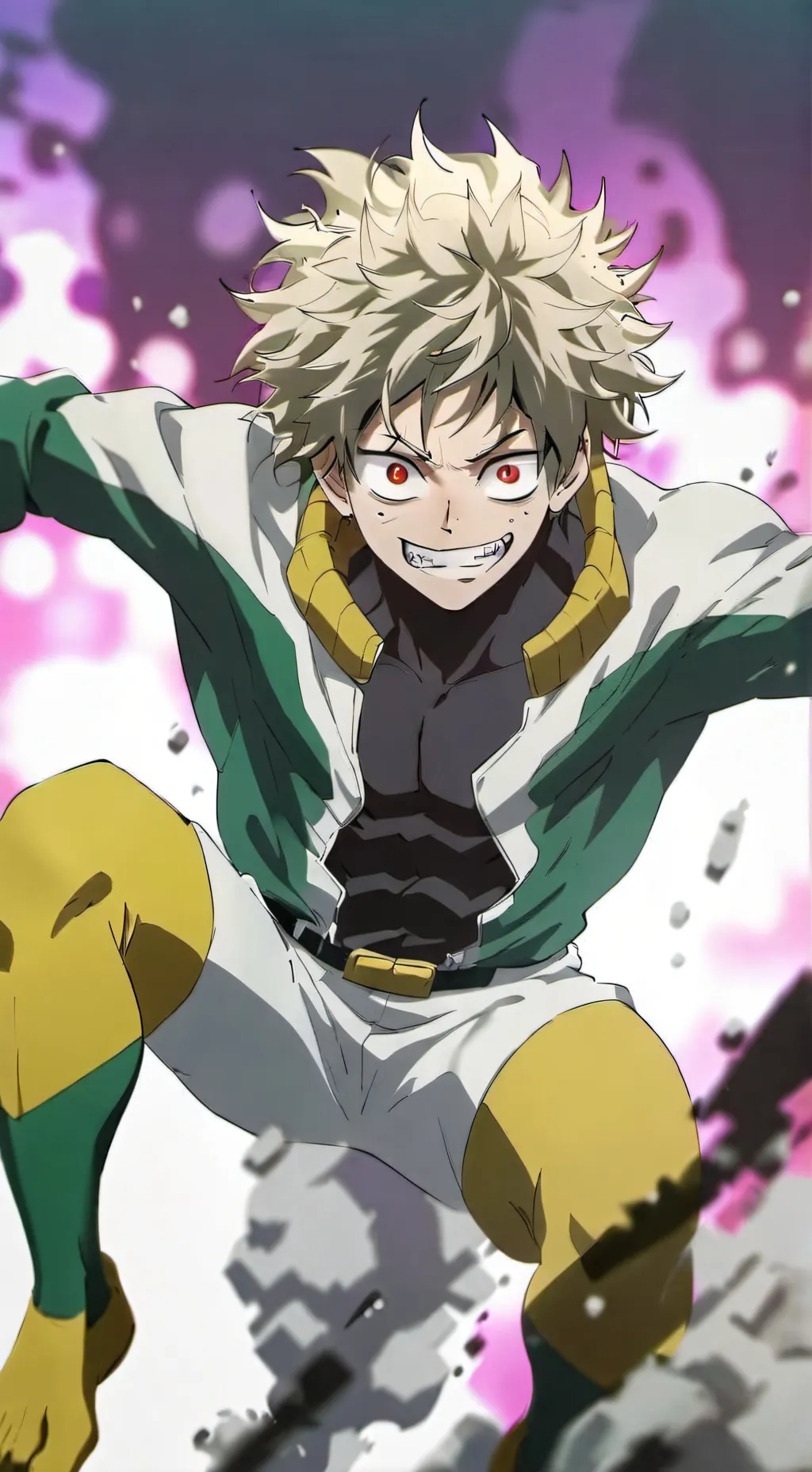 ai character: Bakugo background