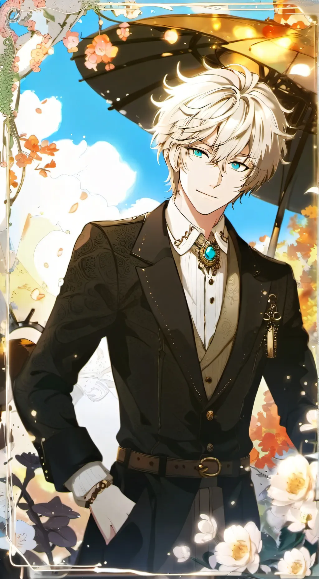 ai character: bakugo x toi ❤️❤️ background