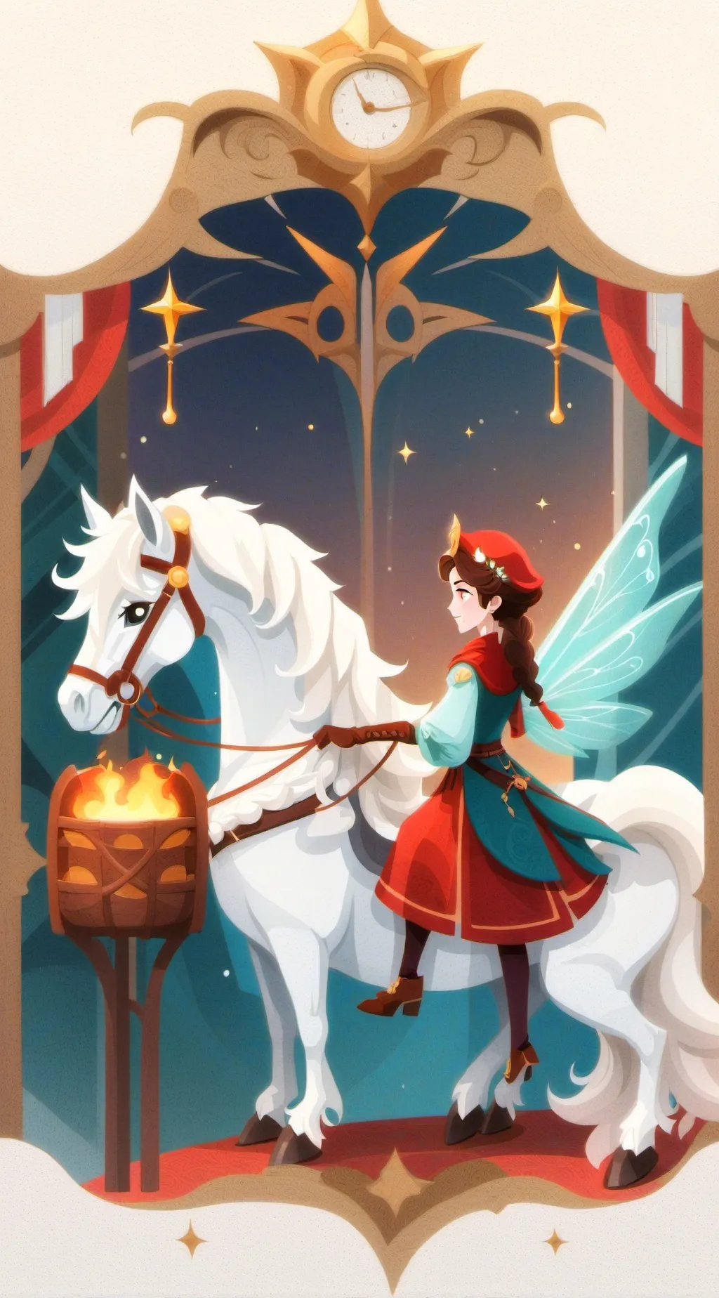 ai character: guardia enamorada  background