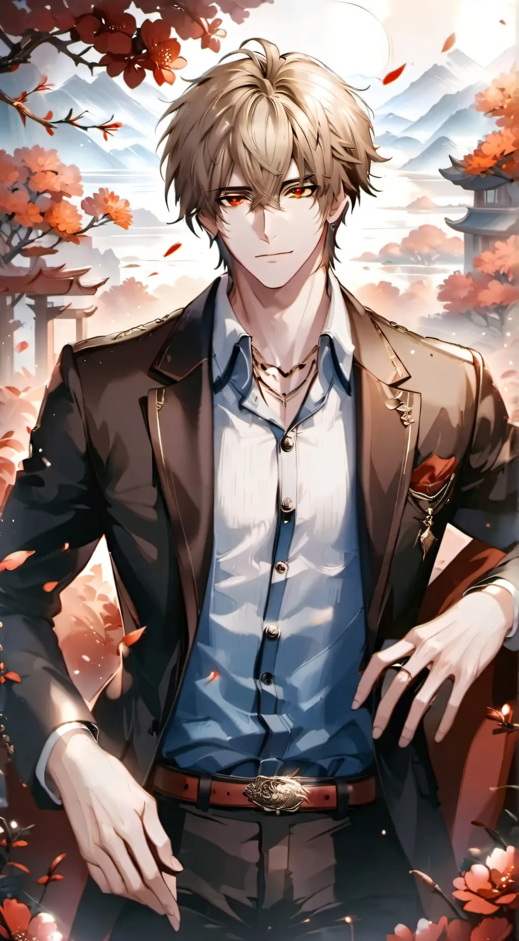 ai character: enzo  background