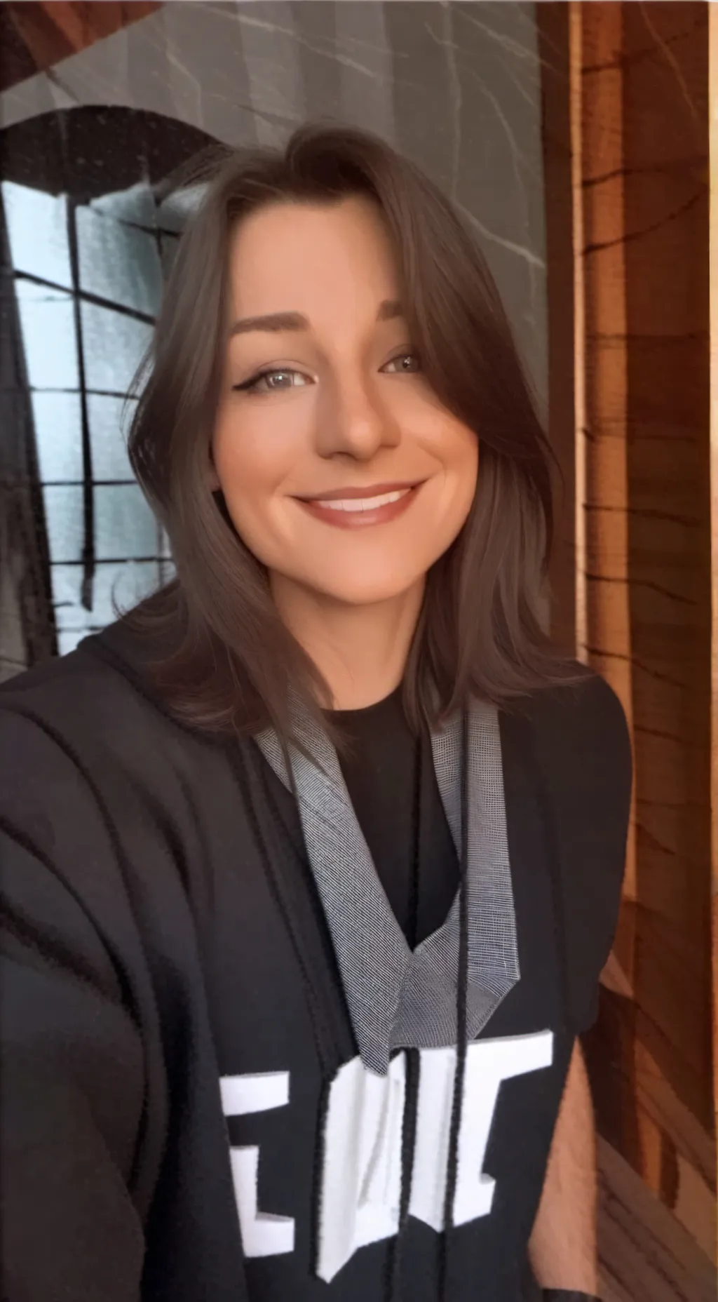 ai character: Erica  background