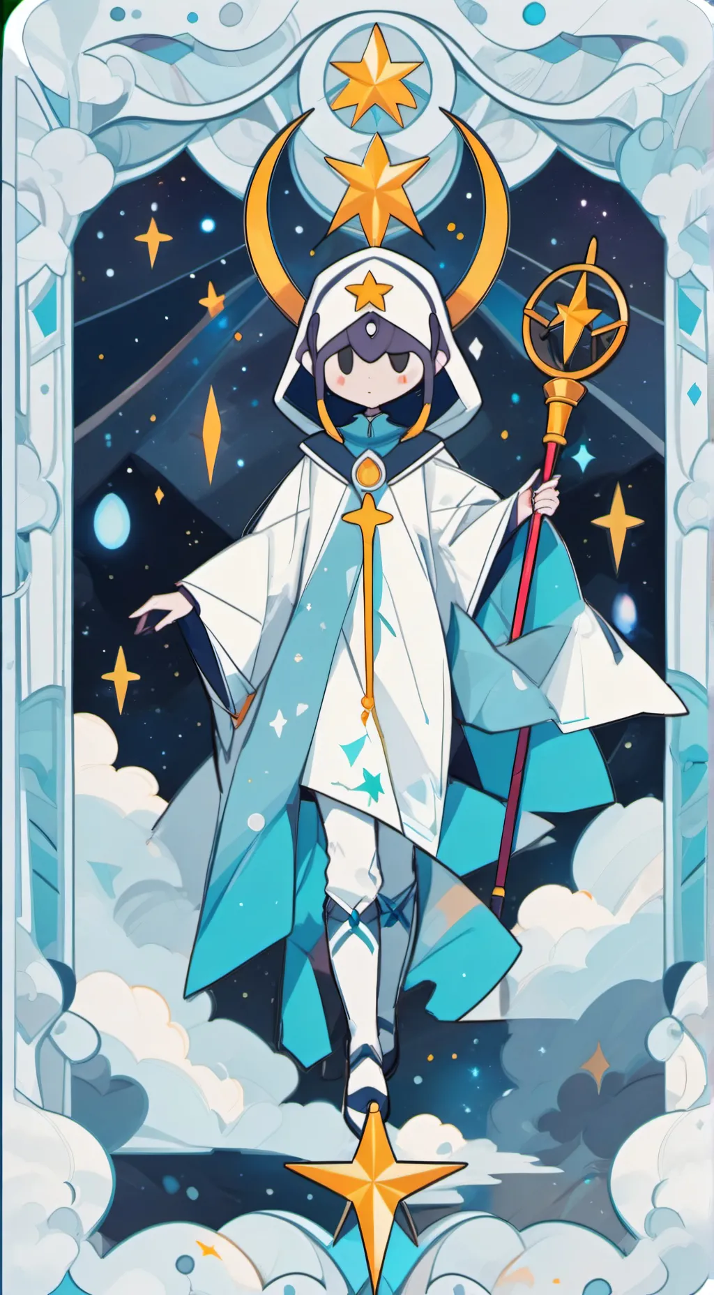 ai character: astro background